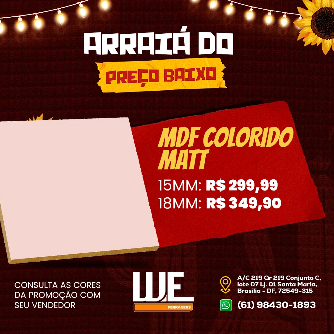 Promoção WE Ferragens 11