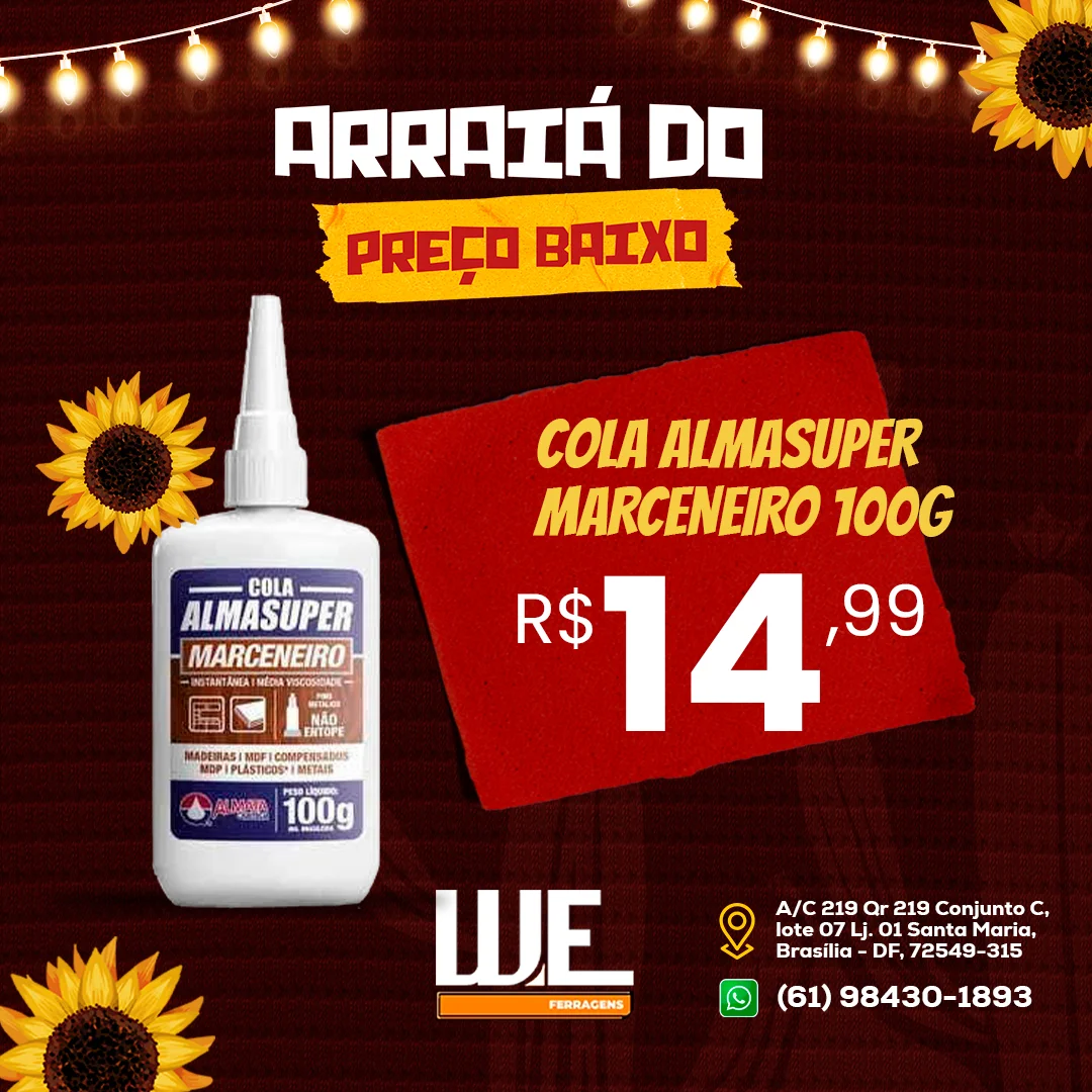 Promoção WE Ferragens 15