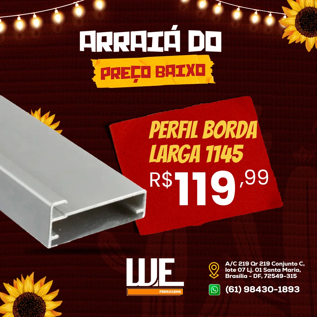 Promoção WE Ferragens 8